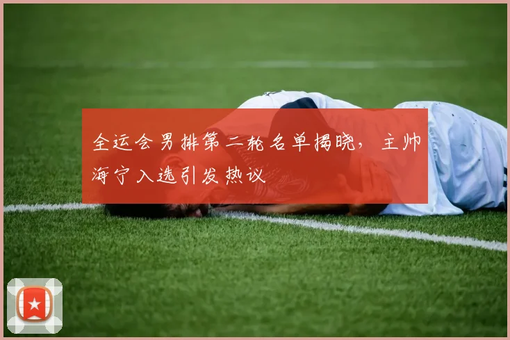 全运会男排第二轮名单揭晓，主帅海宁入选引发热议